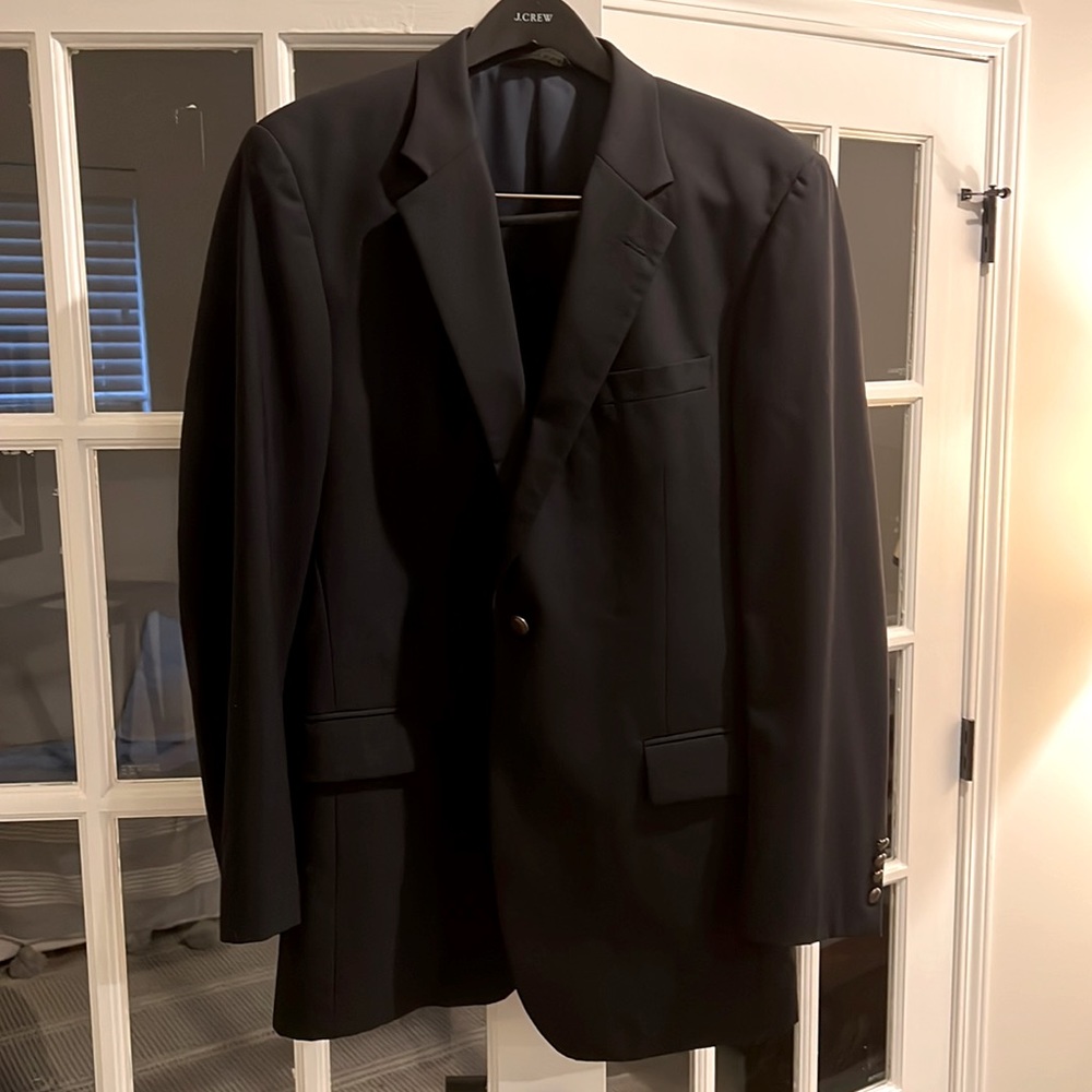 Navy blue blazer